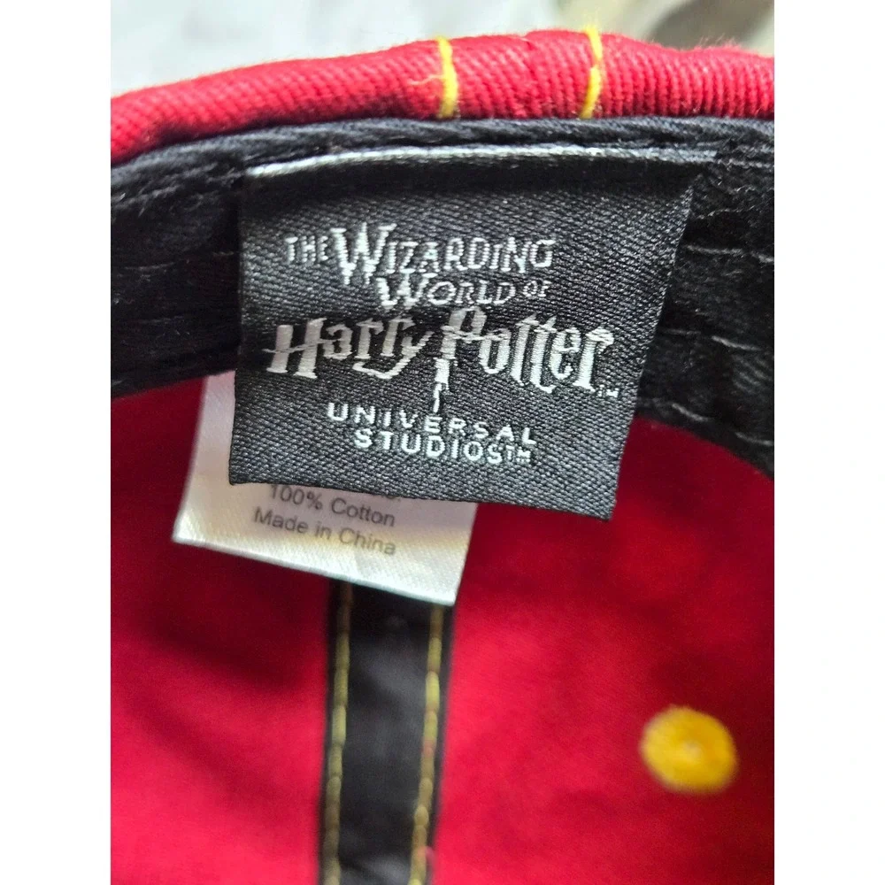 Universal‎ Studios Harry Potter Gryffindor Hat Black Red Snapback Baseball Cap